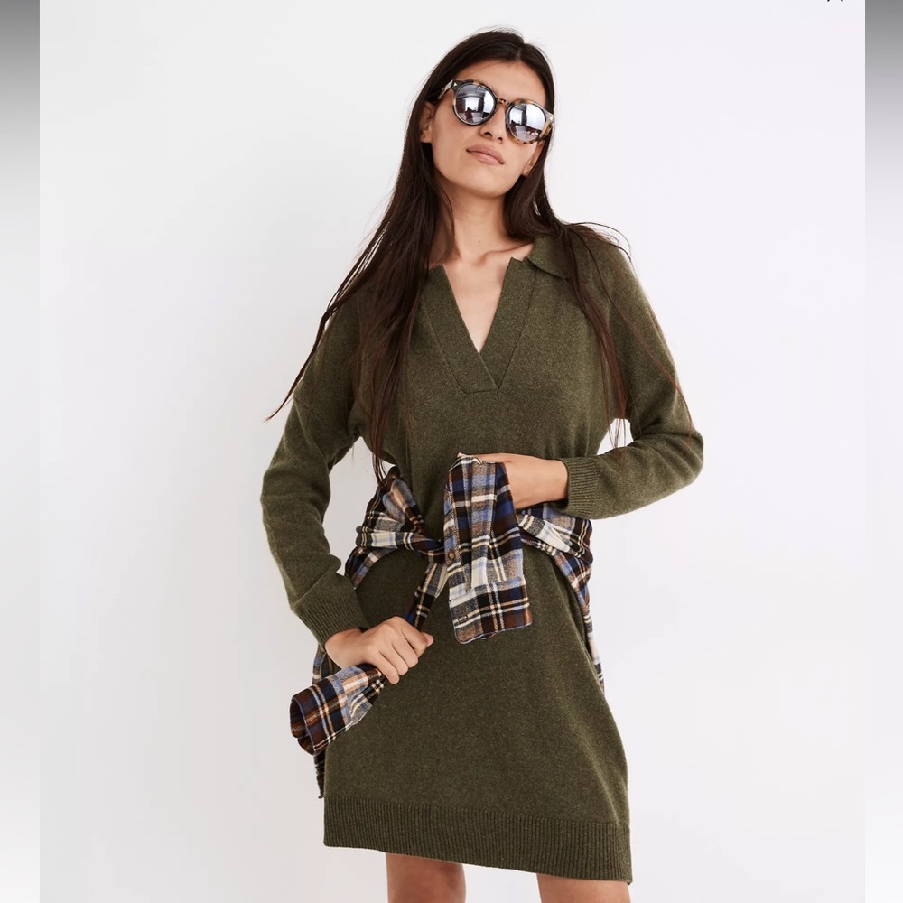 Polo Sweater Dress